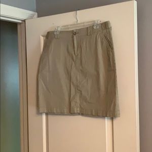 Khaki skirt